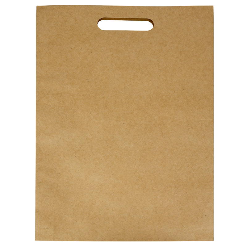 Kraft Merchandise Bag with Side Gusset