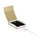 Elegant Paper Pearl Box with a Unique Magnetic Ribbon