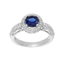 Xsilver Sppr CZ Engagement Ring