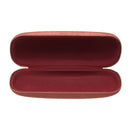 Hard Shell Brushed Eyeglass Case