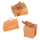 Orange Linen Confection Boxes