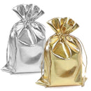Metallic Organza Drawstring Pouch