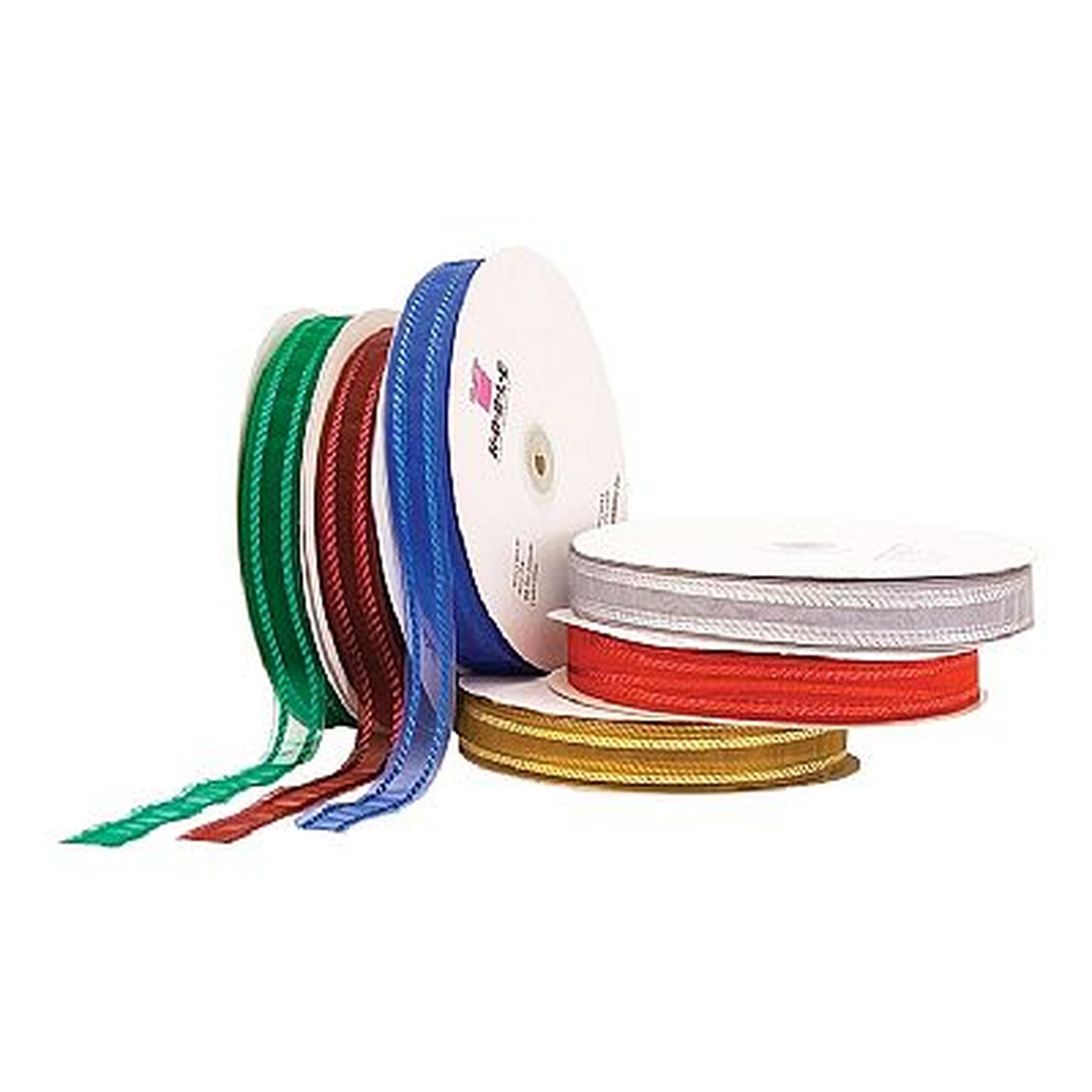Metal Pipe Ribbon Metallic Stripe Ribbon