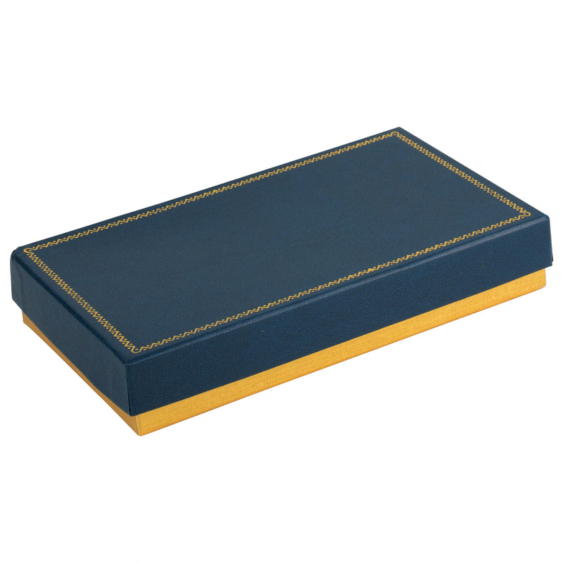 Two-tone Paper Pearl Box with Gold Accent