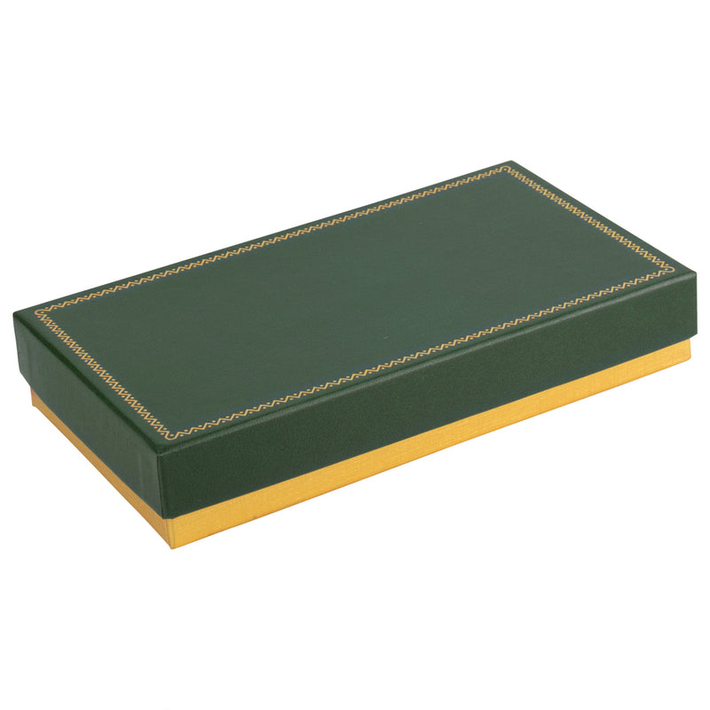 Two-tone Paper Pearl Box with Gold Accent