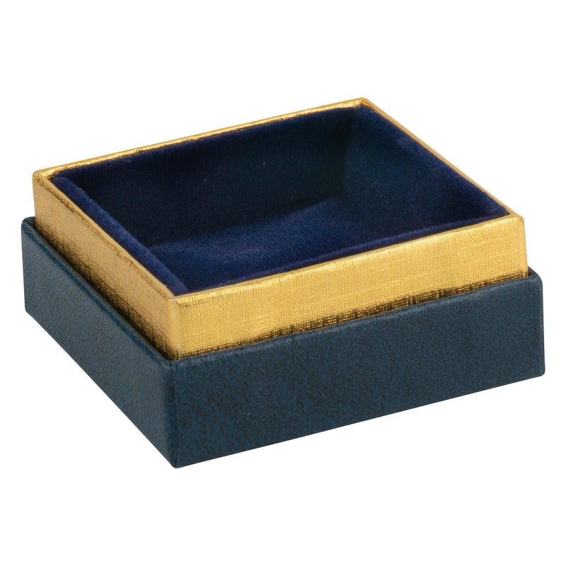 Two-tone Paper Small Universal Box with Gold Accent