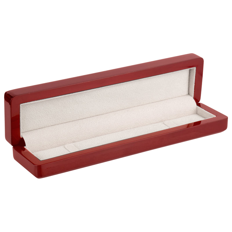 Wooden Bracelet Box with Suede Insert