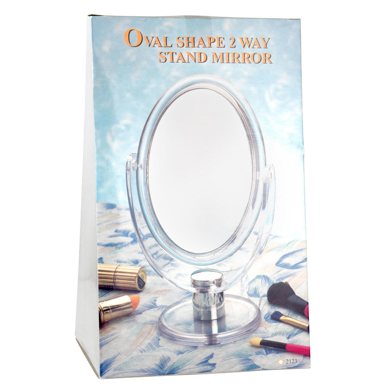 Oval Shape Stand Mirror