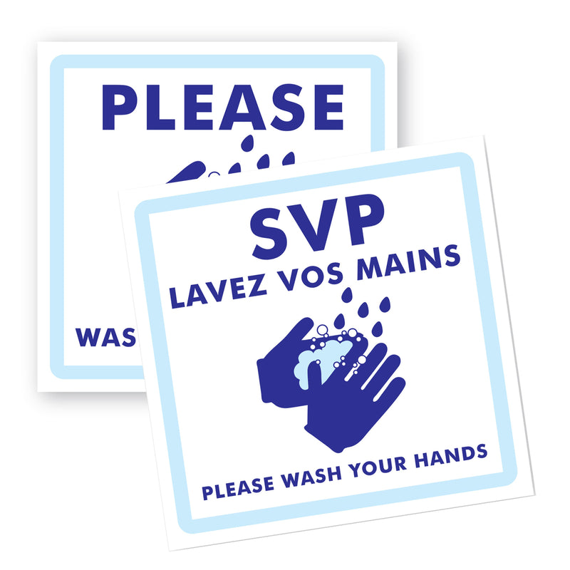 "Please Wash Your Hands" Bumper Sticker