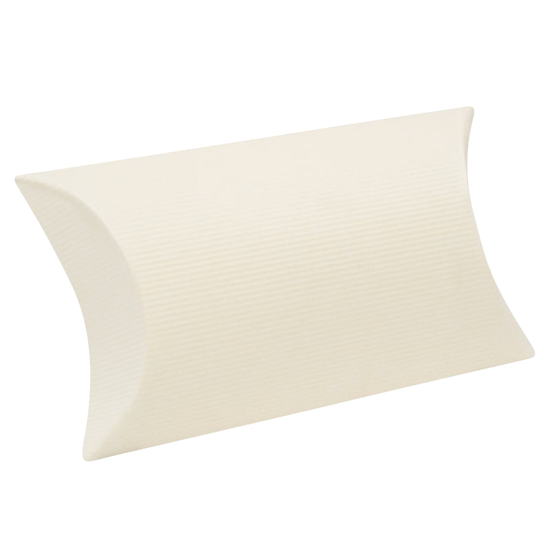 Embossed Ribbed Pillow Boxes