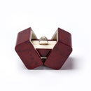 Butterfly Single Ring Wooden Box