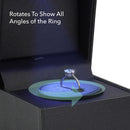 Black Ring Box with Turntable