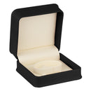 Nabuka Leatherette Square Bangle Box with Cream Interior