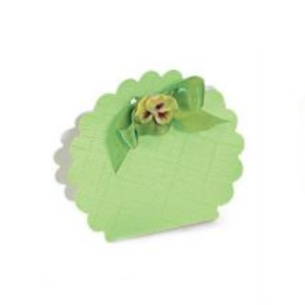 Lime Linen Confection Boxes