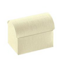 Ivory Linen Confection Boxes