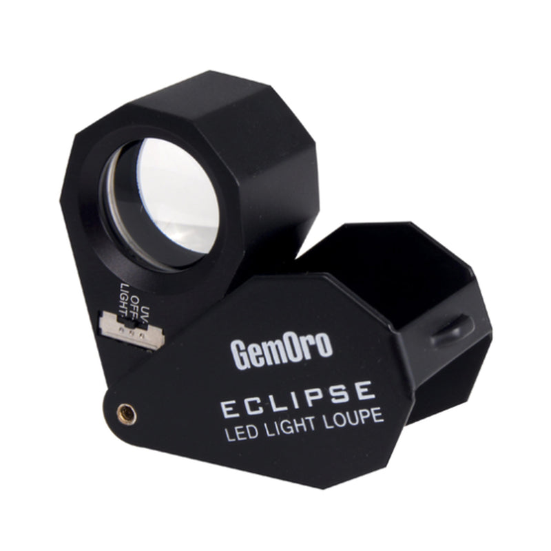 GemOro Eclipse LED Light Loupe 10X Magnification