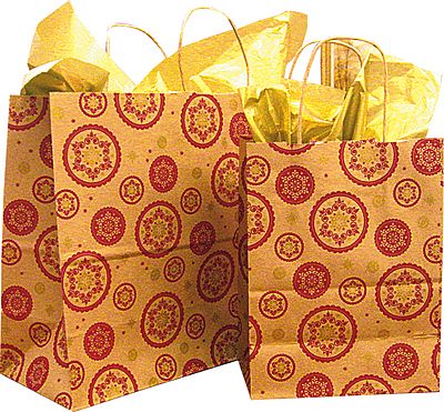 Fashion Printed Kraft Paper Bag