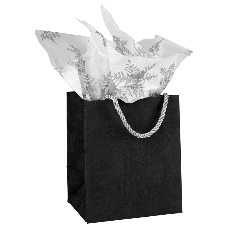 Suede Tote Paper Bag