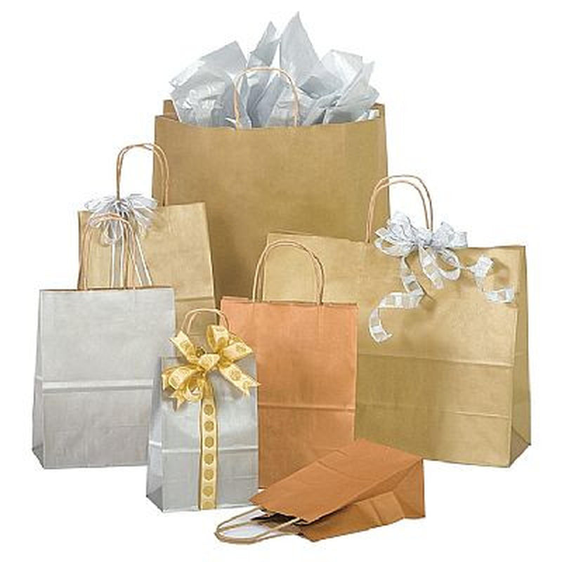 Metallic Tinted Kraft Paper Bag