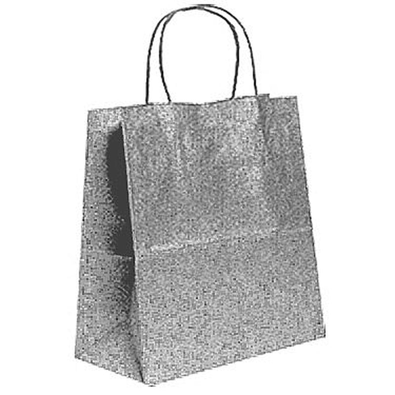 Silver Tinted Kraft Paper Bag