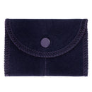 Velour Pouches with Side-by-Side Pocket
