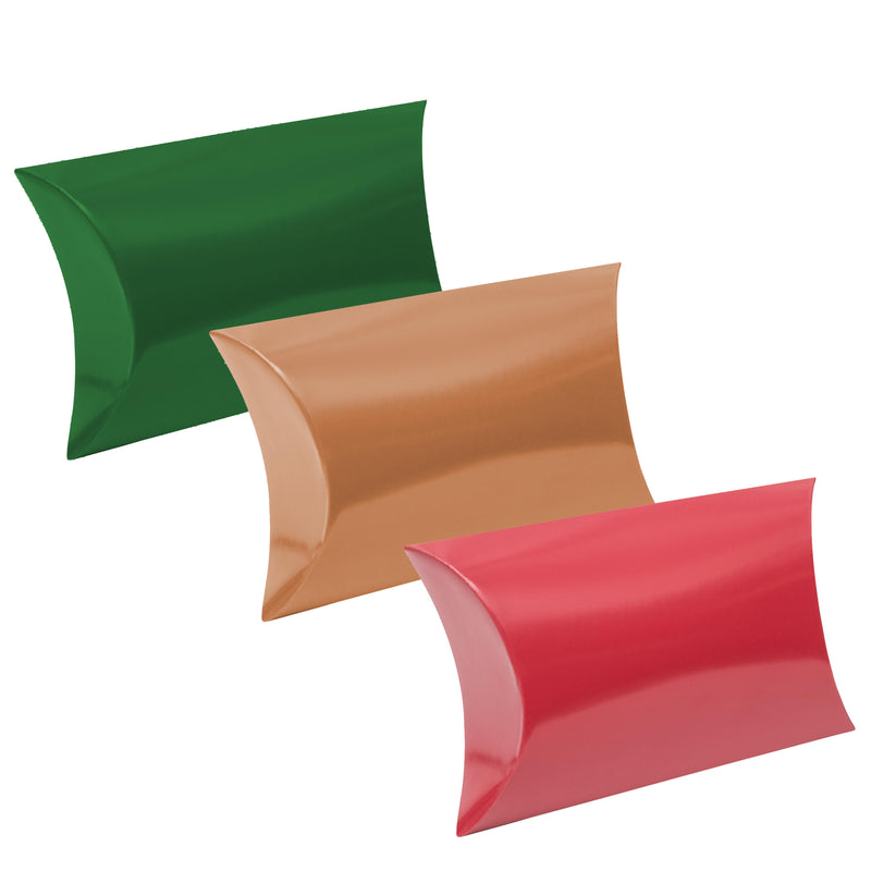 Solid Color Pillow Pack Boxes