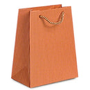 Euro Tote Embossed Ribbed Paper Bag