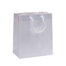 Euro Tote Embossed Ribbed Paper Bag