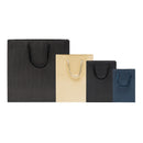 Euro Tote Embossed Ribbed Paper Bag