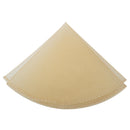 Organza Circle Pouch with Metallic Edge