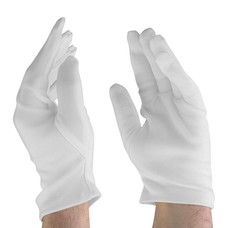 White Cotton Gloves