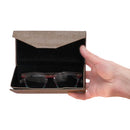 Foldable Triangular Case with Cork Texture