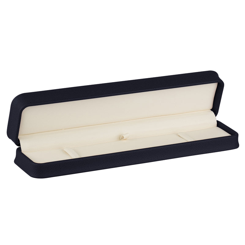 Nabuka Leatherette Bracelet Box with Cream Interior