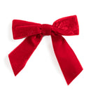 Pre-Tied Velvet Bow with Twist Tie