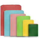 Colored Flat Paper Merchandise Bag