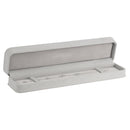 Suede Bracelet Box with Matching Suede Interior