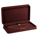 Suede Pearl Box with Matching Suede Interior