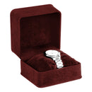 Suede Watch Box with Matching Suede Interior