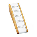 Leatherette & Wooden 5 Ring Display