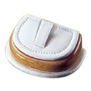 Leatherette and Wooden Ring Display