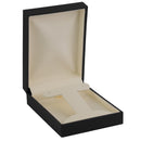 Matte Paper Covered French Clip Earring Box with Matching Moulded Sleeve