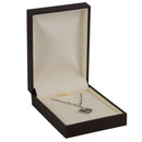 Matte Paper Covered Large Pendant Box  with Matching Moulded Sleeve