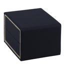 Matte Paper Covered Single Earring Box with Matching Moulded Sleeve