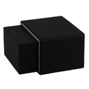 Matte Paper Covered Single Earring Box with Matching Moulded Sleeve