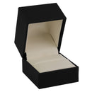 Matte Paper Covered Single Ring Box with Matching Moulded Sleeve
