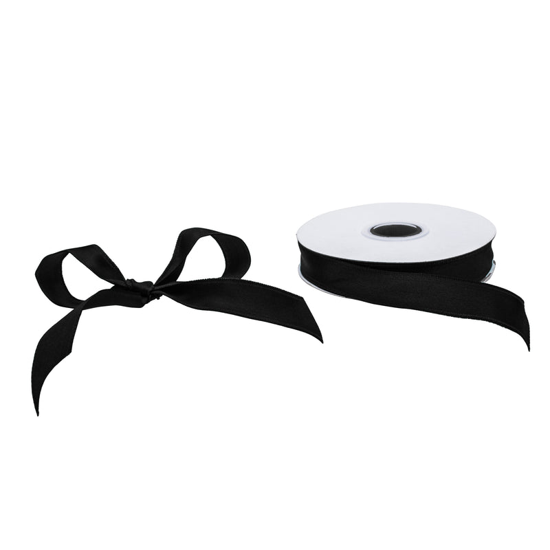 Wired Single Face Satin Ribbon