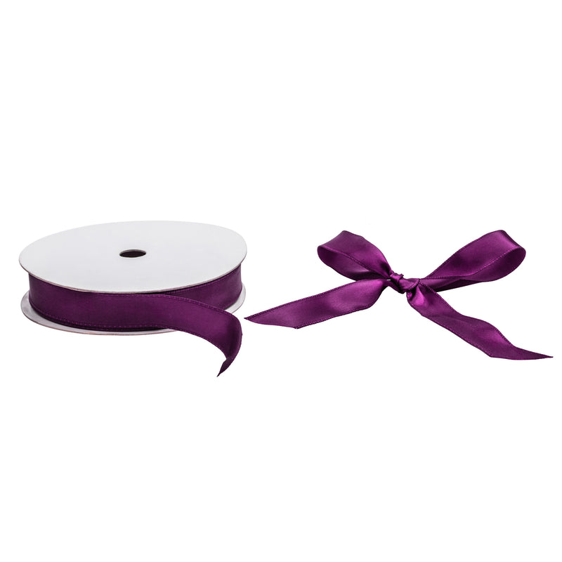 Wired Single Face Satin Ribbon