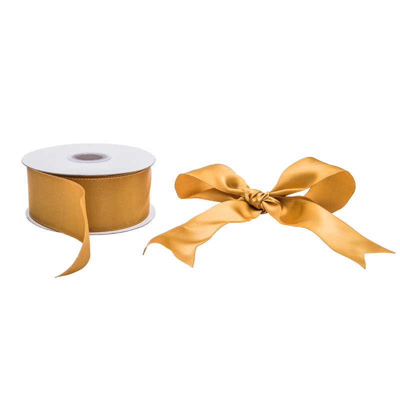 Wired Single Face Satin Ribbon