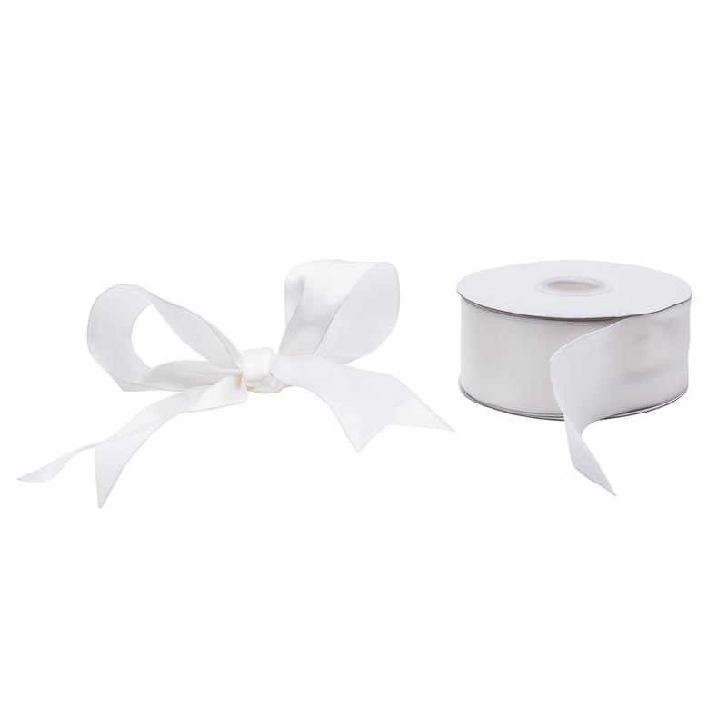 Wired Single Face Satin Ribbon