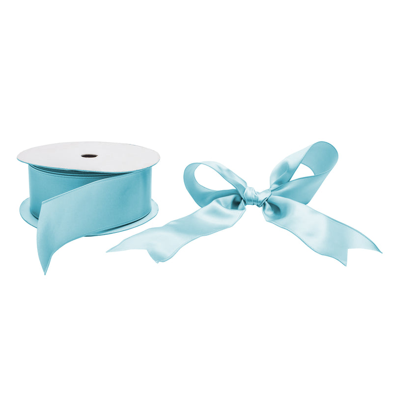 Wired Single Face Satin Ribbon